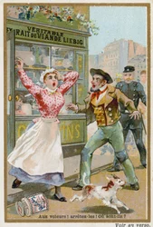 Thieves! Stop them! Where are they?